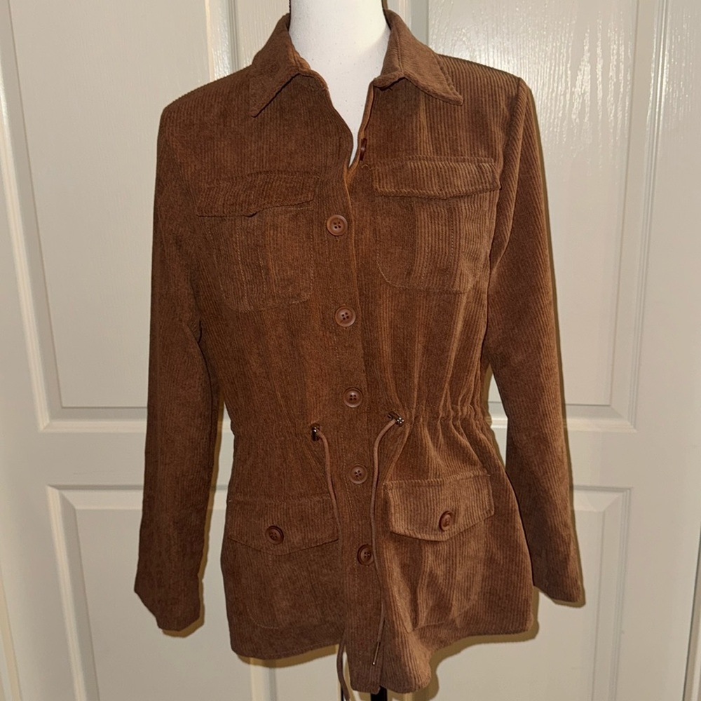 Brown Utility Jacket - Size Medium